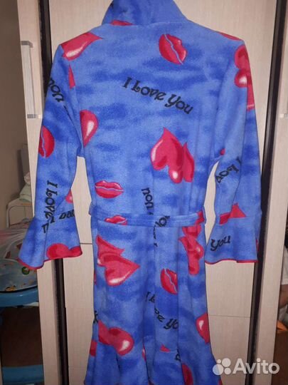 Халат махровый женский