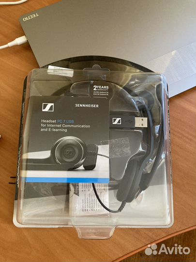 Гарнитура Sennheiser pc 7 usb