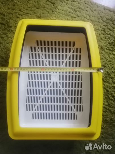 Лоток, туалет для кошек с бортиком