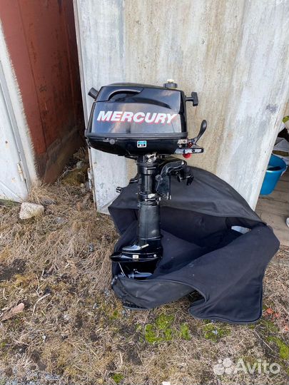 Лодочный мотор Mercury 5лс бу четырехтактный