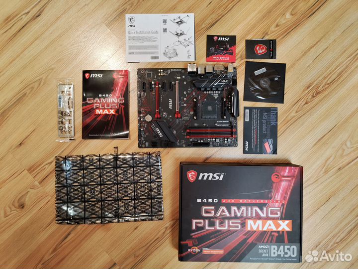 Материнская плата MSI B450 plus MAX