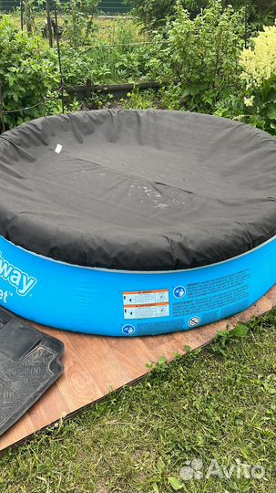 Крышка/тент для бассейна с надувным бортом 183см
