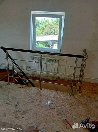 Перила из нержавеющей стали