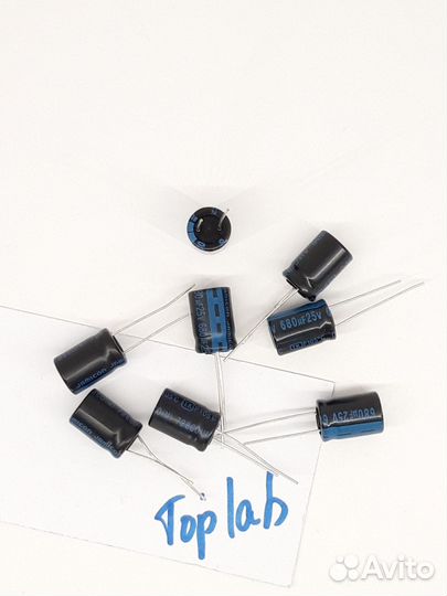 Конденсатор электролитический 25в 680мкф