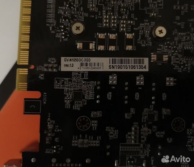 Видеокарта gigabyte GeForce GTX 1050 OC 3 Гб