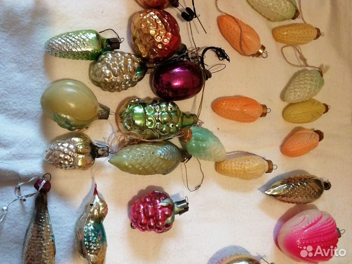 Новогодние елочные игрушки СССР