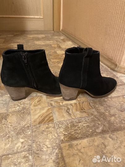 Ботильоны женские натуральная замша 37 размер