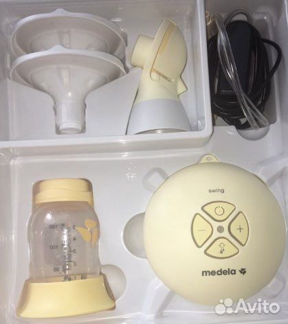 Молокоотсос электрический medela swing flex