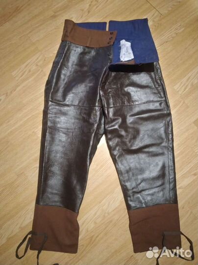 Штаны лётные кожаные СССР48-52/3,4;54/3,4,5;56/3