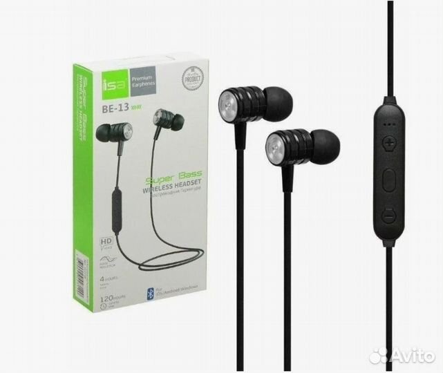 Беспроводные Наушники с микрофоном BE-13, Bluetoot