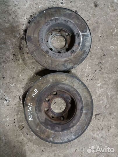 Тормозные диски передние daewoo nexia