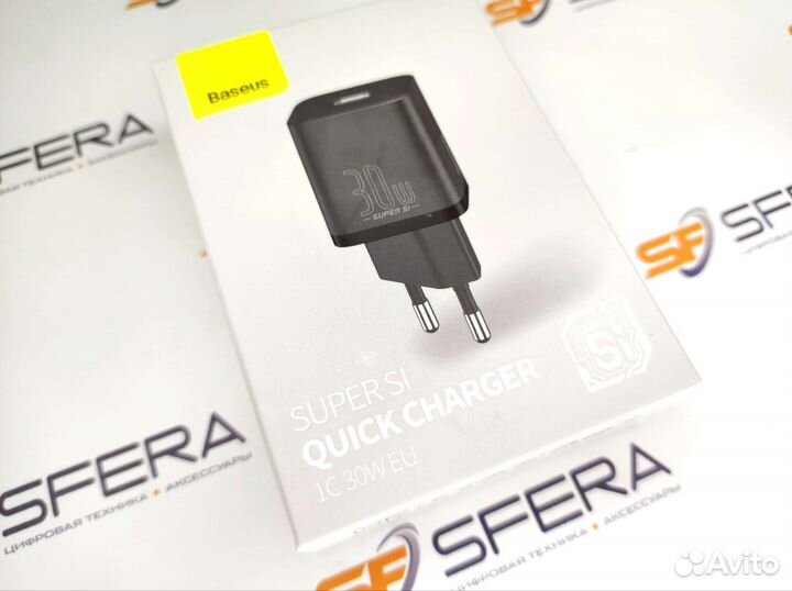 Зарядное устройство Baseus 30Вт Type-C