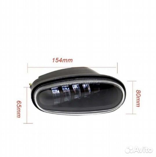 Противотуманки LED Chevrolet Lanos/Daewoo Lanos
