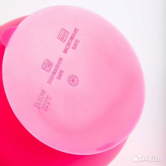 Набор детской силиконовой посуды