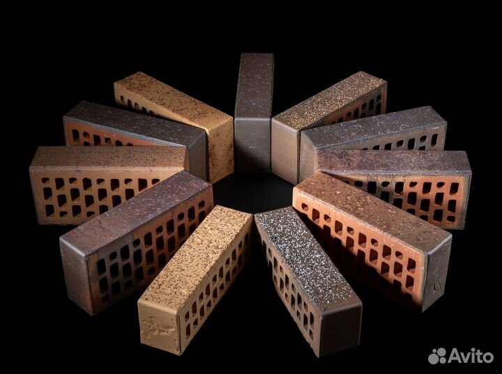 Кирпич облицовочный / в ассортименте