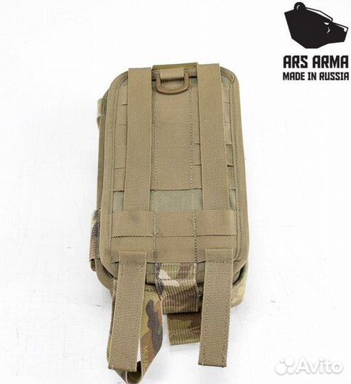 Подсумок РПК отрывной черный старопошив (Ars Arma)