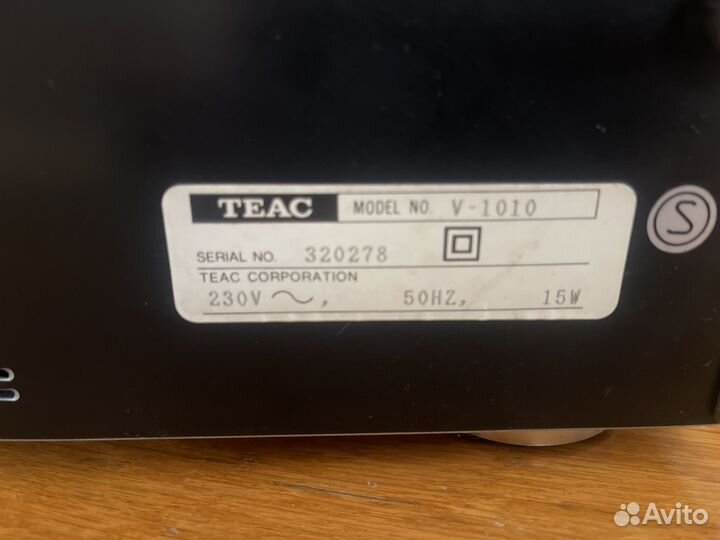 Кассетная дека teac V1010
