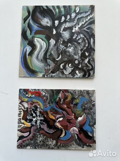 Две современные картины маслом
