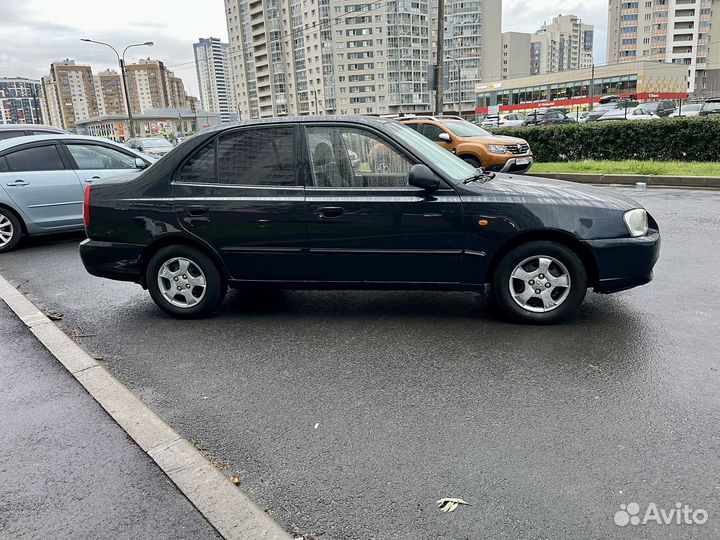 Hyundai Accent 1.5 AT, 2005, 260 000 км