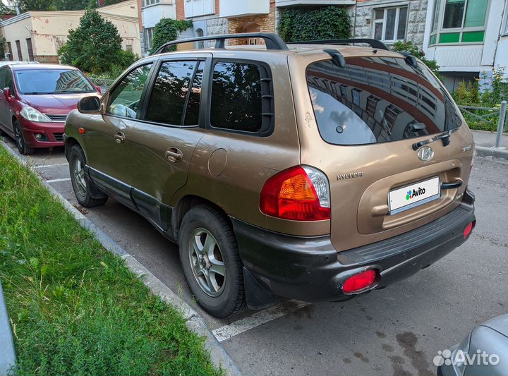 Hyundai Santa Fe 2.7 AT, 2002, 200 000 км