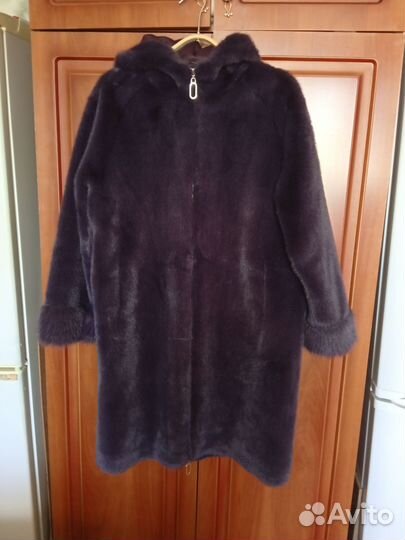 Шуба из эко меха