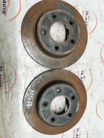 Диск тормозной задний Mazda 3 седан BK 1.6 Z6 2007