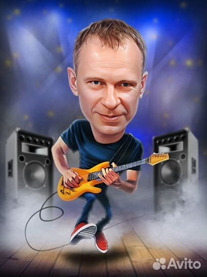 Шаржи на заказ по фото