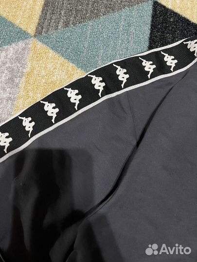 Кофту kappa серая