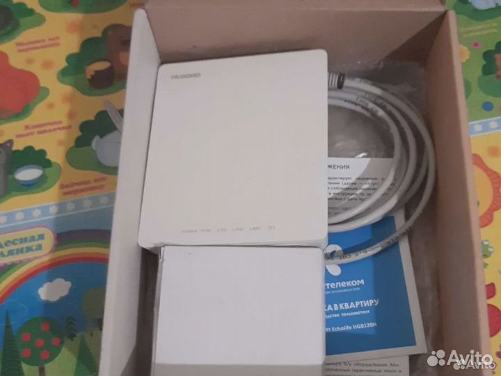 Оптический терминал ростелеком Huawei HG8120H