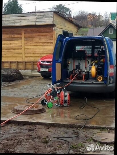 Прочистка засора Прочистка канализации Сантехник