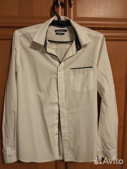 Мужская рубашка белая