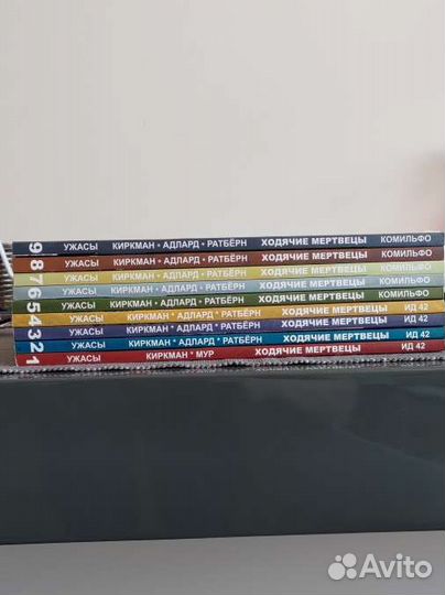 Том 1-9 комикс Ходячие Мертвецы