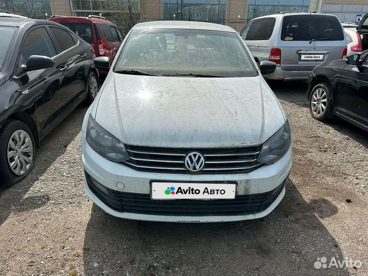 Volkswagen Polo 1.6 AT, 2019, 100 000 км