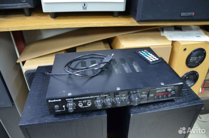 Усилитель - ресивер Sunbuck AV 298BT пульт