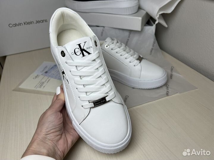 Кеды Calvin Klein женские белые