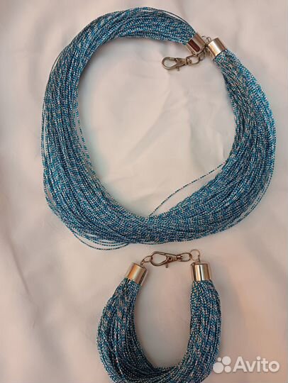 Набор браслет и колье