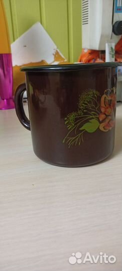 Кружка эмалированная
