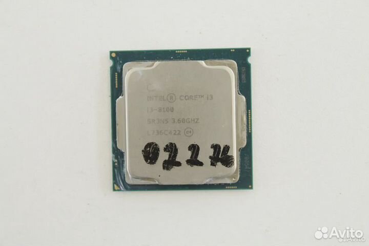 Процессор (1151v2) Intel Core i3-8100 3.6 GHz
