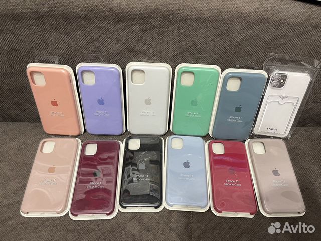 Чехол бампер стекло защитное на iPhone