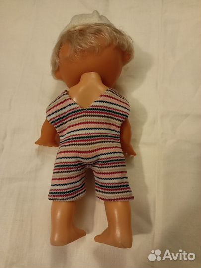 Кукла - пупс ГДР резиновый