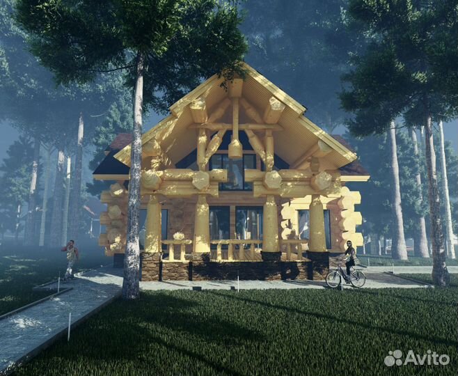 Дизайн 3D визуализация Наружная реклама Ландшафт