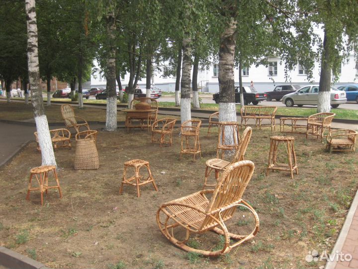 Плетёная мебель