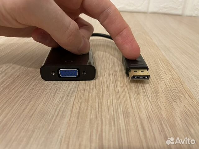 Переходник монитор DisplayPort VGA