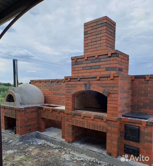 Печник. Мангал, камин, русская помпейская печь