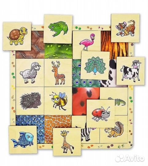 Деревянная развивающая игрушка