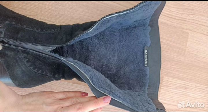 Сапоги женские натуральная кожа 37 размер