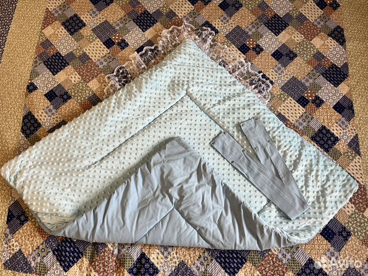 Конверт одеяло на выписку зима