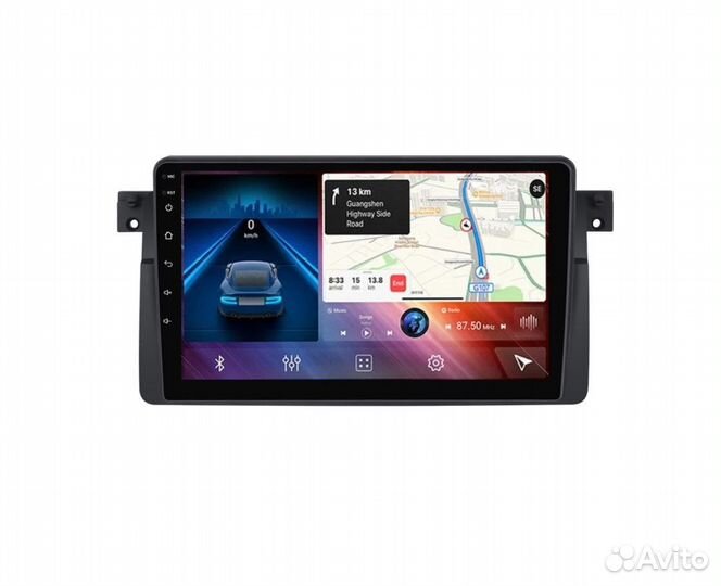 Магнитола BMW 3 серии E46 1998-2006 Андроид DSP 4g