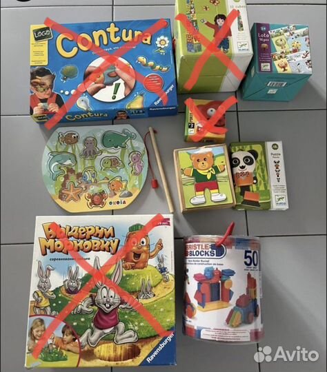 Развивающие игры Djeco и другие