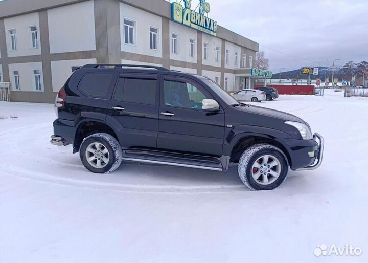 Toyota Land Cruiser Prado 4.0 AT, 2004, битый, 211 000 км